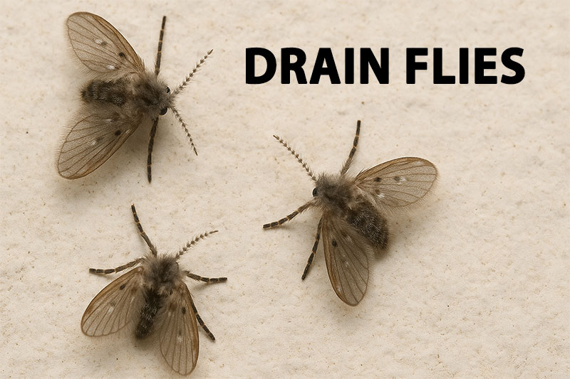 What Do Drain Flies Look Like? Identification Guide